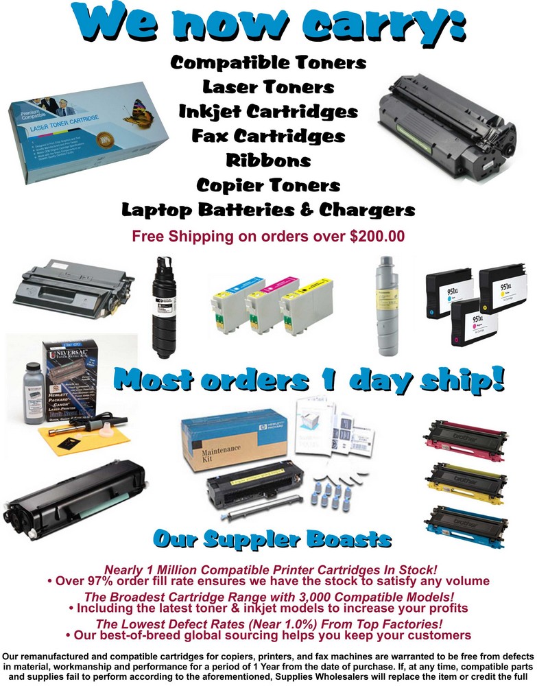 Toner and Copier Supplies